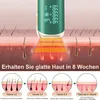Diagram showing the results of hair removal treatment over time. Produktbild-Vorschau