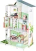 Playtive Puppenvilla Kinder Puppenhaus 3 Etagen 13-teilig Produktbild-Vorschau 2