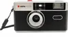 A studio shot of a black and silver Agfaphoto reusable 35mm camera. Náhľad obrázku produktu