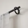 Tringle à rideaux noir mat, 2,5 cm, 107-305 cm, en métal Voir les images du produit 5