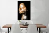 MuchoWow® MuchoWow® Gerahmtes Poster Frau - Muster - Weiß Produktbild-Vorschau 2