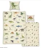 SkyBrands Dinosaurier Bettwäsche 135x200 80x80 Baumwolle Produktbild-Vorschau 2