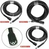A collage of high-pressure cleaner hoses of different lengths. Produktbild-Vorschau