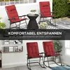 Lot de 2 housses Outsunny pour chaise longue, hydrofuges, Voir les images du produit 4