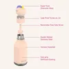 An exploded view diagram of a child's water bottle, highlighting its features. Anteprima dell’immagine prodotto