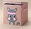 Boîte de rangement en tissu pour enfant "chat" avec Voir les images du produit 8