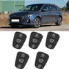 5ks náhradních gumových 3-tlačítkových klíčů pro Hyundai Náhled obrázku produktu 5