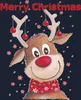 Merry Christmas süßes Rentier - Weihnachten Produktbild-Vorschau 3