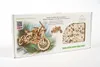 The image shows the product packaging for a Ugears 3D mechanical wooden model of a Scrambler motorcycle with a sidecar. Anteprima dell’immagine prodotto