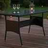 Tavolo da giardino Relaxdays, A x L x P: 70 x 100 x 60 cm, Anteprima dell’immagine prodotto 3