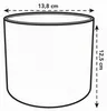 elho® Ocean Cache-pot Vert Pacifique Ø 14 cm en plastique Voir les images du produit 6