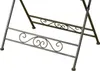 Gartentisch aus Metall Rostoptik Beistelltisch romantisch Produktbild-Vorschau 3