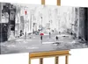 Monica Mirafiori I 100% DIPINTO A MANO I Quadro "Piove" I Anteprima dell’immagine prodotto 8