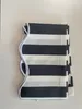 A folded striped awning valance on a white background. Produktbild-Vorschau