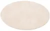 Luxus Super Soft Kunstfellteppich Pearl Creme Rund, Produktbild-Vorschau 2