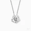 Engelsrufer Halskette mit Anhänger Rose Zirkonia Silber Produktbild-Vorschau 2