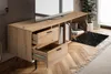 FineBuy Lowboard Eiche-Nachbildung mit Marmor-Look in Produktbild-Vorschau 4