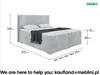 MEBLINI Boxspringbett mit Bettkasten - Gepolstert Produktbild-Vorschau 7