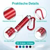 18 Stück Mini Taschenlampe Schlüsselanhänger, mehrfarbig, Produktbild-Vorschau 7