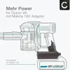 CELLONIC Akku-Adapter kompatibel mit Makita 18V Batterie Produktbild-Vorschau 3