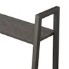 Standregal 4 Böden Schwarz 56x35x140 cm , Bücherregale Produktbild-Vorschau 7