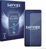 A product box and a screen protector for a smartphone. Produktbild-Vorschau