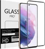A product shot of a phone screen protector packaging and the screen protector itself. Produktbild-Vorschau
