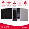 Sharp R242INW Solo Mikrowelle 20 L 800 W 11 Leistungsstufen Produktbild-Vorschau 4