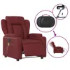 The Living Store Massagesessel Elektrisch Weinrot Produktbild-Vorschau 6