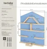 tectake® Mylittle Story nástěnná police 50 x 15,5 x 60 cm, Náhled obrázku produktu 7