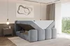 ALTDECOR Boxspringbett mit Fußteil - NINA-Z - 180x200  Grau Produktbild-Vorschau 7