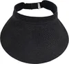styleBREAKER Papierstroh Visor Cap einfarbig | Sonnenvisier Produktbild-Vorschau 2