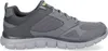 A side view of a gray Skechers athletic shoe. Anteprima dell’immagine prodotto