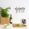 Striscia magnetica coltello autoadesivo 25cm in acciaio Anteprima dell’immagine prodotto 2