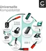 CELLONIC 2-in-1 Adapter USB-C Klinke, 3,5 mm Aux-Splitter Produktbild-Vorschau 6
