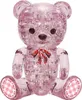 Krištáľové Puzzle Medvedík Lily Pink Náhľad obrázku produktu 2