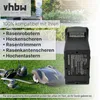 vhbw Akku kompatibel mit Wolf Garten Hybrid Power 37, 40 Produktbild-Vorschau 2