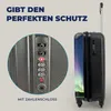MuchoWow® Koffer Handgepäck Trolley Rollkoffer Kleine Produktbild-Vorschau 3