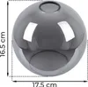 Paralume Haga grafite grande sfera 17,5 cm – elegante Anteprima dell’immagine prodotto 4