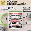 Motorradfahrer Geschenk Tasse Ich Bin Nicht immer Schlecht Produktbild-Vorschau 3