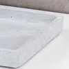 Deko Tablett L44cm Rechteckig Grau Betonoptik Dekoschale Produktbild-Vorschau 5