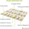 Juskys Kinder Spielmatte Toni 180x200 cm Tiere - XXL Matte Produktbild-Vorschau 3