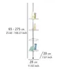 WENKO scaffale telescopico per doccia scaffale angolare per Anteprima dell’immagine prodotto 5