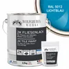 2K Fliesenlack Fliesenfarbe Wand Bodenfliesen W712 Produktbild-Vorschau 1