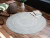 In- & Outdoor Teppich Rund FINN Grau, Ø120 cm Produktbild-Vorschau 1