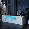 OYAJIA 160cm TV-Schrank Fernsehkommode, Hochglanz TV Produktbild-Vorschau 2