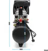 Wiltec Druckluftkompressor 24L mit 13-tlg. Werkzeugset für Produktbild-Vorschau 5