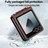 Handyhülle für Samsung Galaxy Z Flip 7, Leder Crossbody Produktbild-Vorschau 8