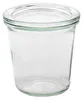 WECK okrúhly okraj pohára 290 ml s viečkom 80 mm Náhľad obrázku produktu 3