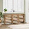 vidaXL Obloženie radiátora Artisan dub 205x21,5x83,5 cm Náhľad obrázku produktu 2